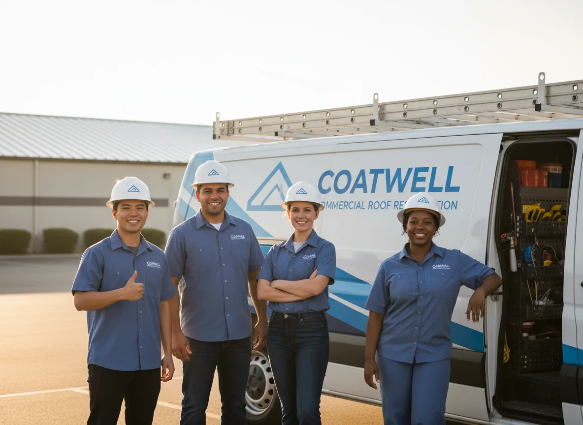 Commercial roof coating company in Unionville, PA